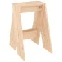 Hocker 2 Einheiten aus massivem Kiefernholz 40x40x60 cm von vidaXL, Klapphocker und Stühle - Ref: Foro24-823664, Preis: 48,73...