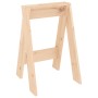 Hocker 2 Einheiten aus massivem Kiefernholz 40x40x60 cm von vidaXL, Klapphocker und Stühle - Ref: Foro24-823664, Preis: 49,39...