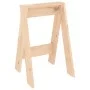 Hocker 2 Einheiten aus massivem Kiefernholz 40x40x60 cm von vidaXL, Klapphocker und Stühle - Ref: Foro24-823664, Preis: 48,73...