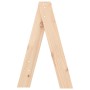 Stools 2 units solid pine wood 40x40x60 cm by vidaXL, Folding stools and chairs - Ref: Foro24-823664, Price: 49,39 €, Discoun...