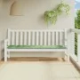 Garden bench cushion leaf print fabric 200x50x3 cm by vidaXL, Cushions for chairs and sofas - Ref: Foro24-361205, Price: 35,9...