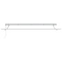 Toldo Retráctil Negro 400 x 200 cm Poliéster y Aluminio