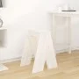 Stools 2 units solid white pine wood 40x40x60 cm by vidaXL, Folding stools and chairs - Ref: Foro24-823665, Price: 48,47 €, D...