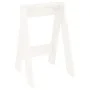 Stools 2 units solid white pine wood 40x40x60 cm by vidaXL, Folding stools and chairs - Ref: Foro24-823665, Price: 48,47 €, D...