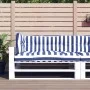 Cojines para palés 3 piezas tela a rayas azul y blanco by vidaXL, Cushions for chairs and sofas - Ref: Foro24-360770, Price: ...