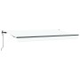 Toldo Retráctil Blanco 400 x 200 cm Poliéster y Aluminio