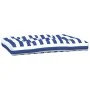 Cojines para palés 3 piezas tela a rayas azul y blanco by vidaXL, Cushions for chairs and sofas - Ref: Foro24-360770, Price: ...