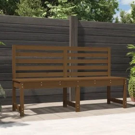 Gartenbank aus massivem Kiefernholz honigbraun 157,5 cm von vidaXL, Gartenbänke - Ref: Foro24-824042, Preis: 101,28 €, Rabatt: %
