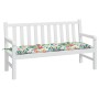Mehrfarbiges Gartenbankkissen aus Oxford-Stoff, 150 x 50 x 7 cm von vidaXL, Kissen für Stühle und Sofas - Ref: Foro24-361616,...