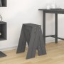 Stools 2 units solid gray pine wood 40x40x60 cm by vidaXL, Folding stools and chairs - Ref: Foro24-823666, Price: 38,27 €, Di...
