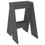 Stools 2 units solid gray pine wood 40x40x60 cm by vidaXL, Folding stools and chairs - Ref: Foro24-823666, Price: 38,27 €, Di...