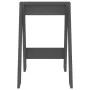 Stools 2 units solid gray pine wood 40x40x60 cm by vidaXL, Folding stools and chairs - Ref: Foro24-823666, Price: 38,27 €, Di...