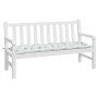 Gartenbankkissen Oxford Stoff Blattdruck 150x50x7 cm von vidaXL, Kissen für Stühle und Sofas - Ref: Foro24-361617, Preis: 24,...