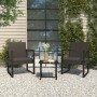 Gartenstuhl mit Kissen synthetisches Rattan schwarz von vidaXL, Gartenstühle - Ref: Foro24-362324, Preis: 74,89 €, Rabatt: %