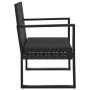 Gartenstuhl mit Kissen synthetisches Rattan schwarz von vidaXL, Gartenstühle - Ref: Foro24-362324, Preis: 74,89 €, Rabatt: %