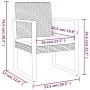 Gartenstuhl mit Kissen synthetisches Rattan schwarz von vidaXL, Gartenstühle - Ref: Foro24-362324, Preis: 71,96 €, Rabatt: %