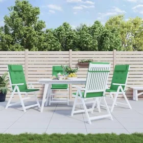 Stuhlkissen für hohe Rückenlehne, 4 Stück, grüner Oxford-Stoff von vidaXL, Kissen für Stühle und Sofas - Ref: Foro24-361890, ...