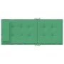 Cojines de silla con respaldo alto 4 uds tela Oxford verde de vidaXL, Cojines para sillas y sofás - Ref: Foro24-361890, Preci...