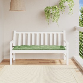 Gartenbankkissen Oxford-Stoff mit Blattdruck, 150 x 50 x 7 cm von vidaXL, Kissen für Stühle und Sofas - Ref: Foro24-361618, P...