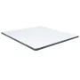 Box spring bed dark gray fabric 200x200 cm by vidaXL, Beds and slatted bases - Ref: Foro24-3054793, Price: 778,42 €, Discount: %