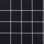 Gartenbankkissen aus Oxford-Stoff schwarz kariert 180x50x7 cm von vidaXL, Kissen für Stühle und Sofas - Ref: Foro24-361634, P...