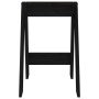 Hocker 2 Einheiten aus massivem schwarzem Kiefernholz 40x40x60 cm von vidaXL, Klapphocker und Stühle - Ref: Foro24-823668, Pr...
