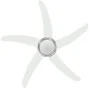 Ceiling fan adorned with lamp 128 cm white by vidaXL, Ceiling fans - Ref: Foro24-50538, Price: 138,62 €, Discount: %