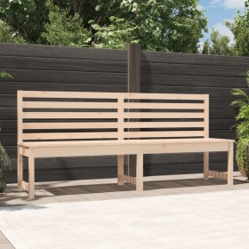 Banco de jardín madera maciza de pino 201,5 cm de vidaXL, Bancos de jardín - Ref: Foro24-824046, Precio: 128,66 €, Descuento: %