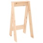 Hocker 2 Einheiten aus massivem Kiefernholz 40x40x75 cm von vidaXL, Klapphocker und Stühle - Ref: Foro24-823669, Preis: 54,04...