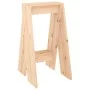 Solid pine wood stools, set of 2, 40x40x75 cm by vidaXL, Folding stools and chairs - Ref: Foro24-823669, Price: 53,07 €, Disc...