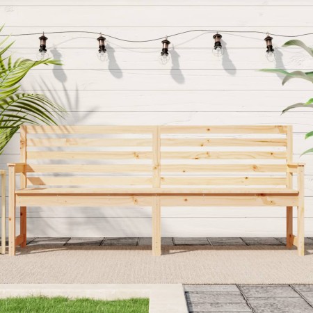 Gartenbank aus massivem Kiefernholz 203,5x48x91,5 cm von vidaXL, Gartenbänke - Ref: Foro24-824074, Preis: 143,11 €, Rabatt: %