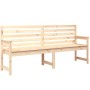 Gartenbank aus massivem Kiefernholz 203,5x48x91,5 cm von vidaXL, Gartenbänke - Ref: Foro24-824074, Preis: 143,11 €, Rabatt: %