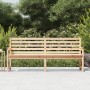 Gartenbank aus massivem Kiefernholz 203,5x48x91,5 cm von vidaXL, Gartenbänke - Ref: Foro24-824074, Preis: 143,11 €, Rabatt: %