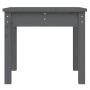 Gartenbank aus massivem grauem Kiefernholz 50x44x45 cm von vidaXL, Gartenbänke - Ref: Foro24-823992, Preis: 46,31 €, Rabatt: %
