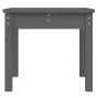Gartenbank aus massivem grauem Kiefernholz 50x44x45 cm von vidaXL, Gartenbänke - Ref: Foro24-823992, Preis: 45,69 €, Rabatt: %
