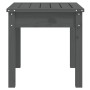 Gartenbank aus massivem grauem Kiefernholz 50x44x45 cm von vidaXL, Gartenbänke - Ref: Foro24-823992, Preis: 46,31 €, Rabatt: %