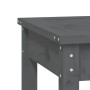 Gartenbank aus massivem grauem Kiefernholz 50x44x45 cm von vidaXL, Gartenbänke - Ref: Foro24-823992, Preis: 46,31 €, Rabatt: %
