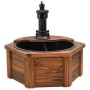 Water fountain with pump solid fir wood 57x57x53 cm by vidaXL, Fountains and waterfalls - Ref: Foro24-363335, Price: 166,15 €...