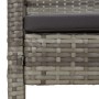 Gartenbank mit Kissen synthetisches Rattan grau 105 cm von vidaXL, Gartenbänke - Ref: Foro24-362167, Preis: 118,79 €, Rabatt: %
