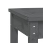 2-Sitzer-Gartenbank, massives graues Kiefernholz, 159,5 x 44 x 45 cm von vidaXL, Gartenbänke - Ref: Foro24-824013, Preis: 70,...
