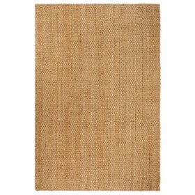 Alfombra rectangular yute natural 160x230 cm