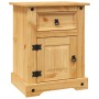 Mesita de noche Corona Range pino mexicano 53x39x66 cm