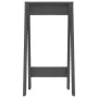 Stools 2 units solid gray pine wood 40x40x75 cm by vidaXL, Folding stools and chairs - Ref: Foro24-823671, Price: 42,37 €, Di...