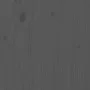 Taburetes 2 unidades madera maciza de pino gris 40x40x75 cm de vidaXL, Taburetes y sillas plegables - Ref: Foro24-823671, Pre...