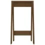 Stools 2 pcs solid honey brown pine wood 40x40x75 cm by vidaXL, Folding stools and chairs - Ref: Foro24-823672, Price: 42,37 ...