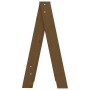 Stools 2 pcs solid honey brown pine wood 40x40x75 cm by vidaXL, Folding stools and chairs - Ref: Foro24-823672, Price: 42,37 ...