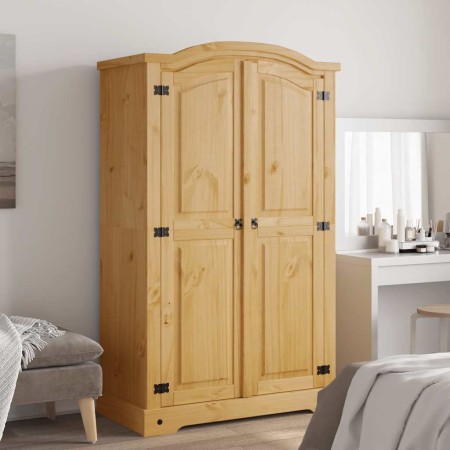 Armario madera de pino Mexicano estilo Corona 2 Puertas