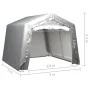 Gray steel storage tent 300x300 cm by vidaXL, Sheds - Ref: Foro24-3079587, Price: 347,39 €, Discount: %