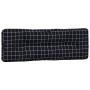 Cojines para palés 5 piezas tela a cuadros negro by vidaXL, Cushions for chairs and sofas - Ref: Foro24-360793, Price: 115,47...