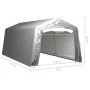 Carpa de almacenamiento acero gris 300x600 cm de vidaXL, Cobertizos - Ref: Foro24-3079588, Precio: 493,40 €, Descuento: %